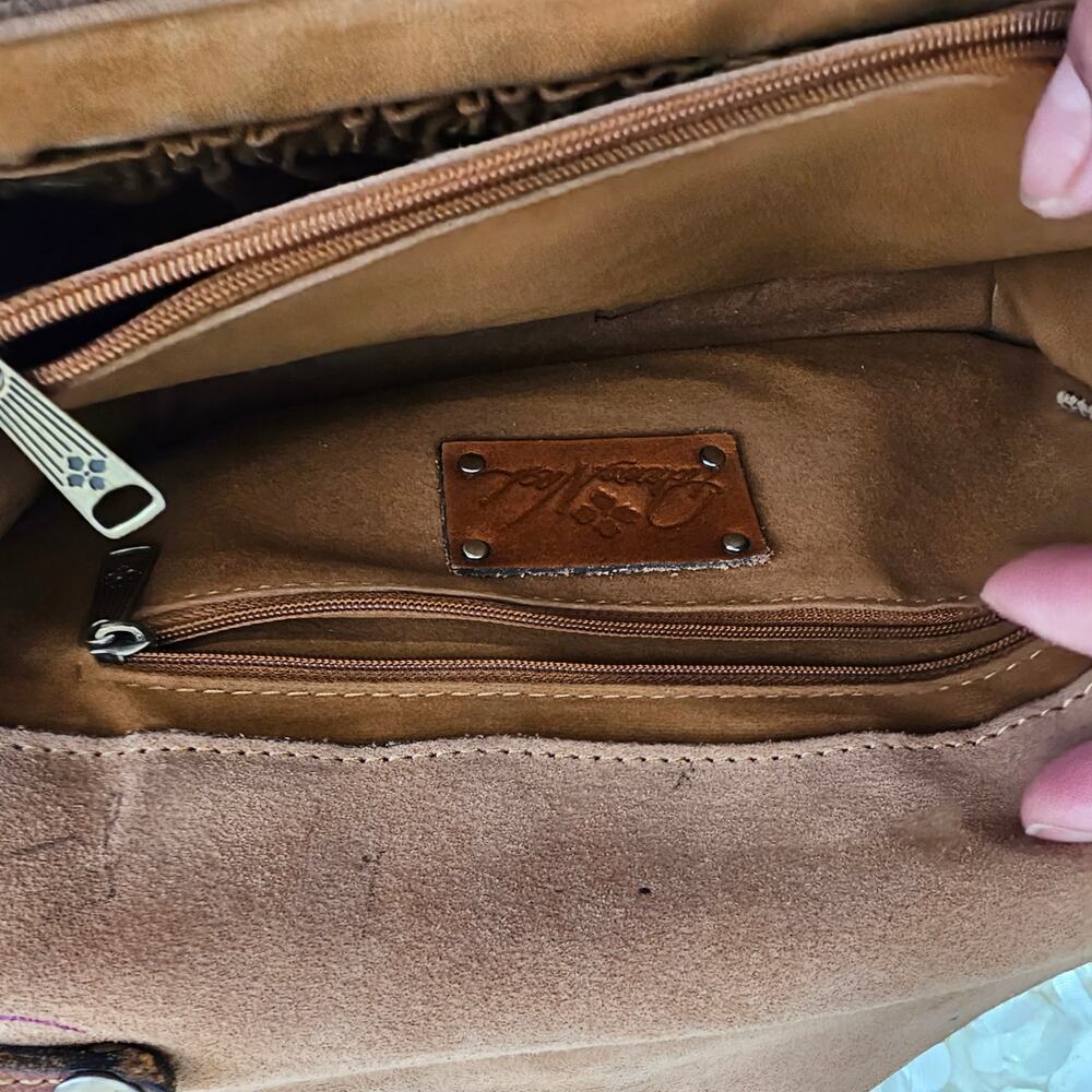 Patricia Nash Vintage European Map crossbody bag - Picture 12 of 13
